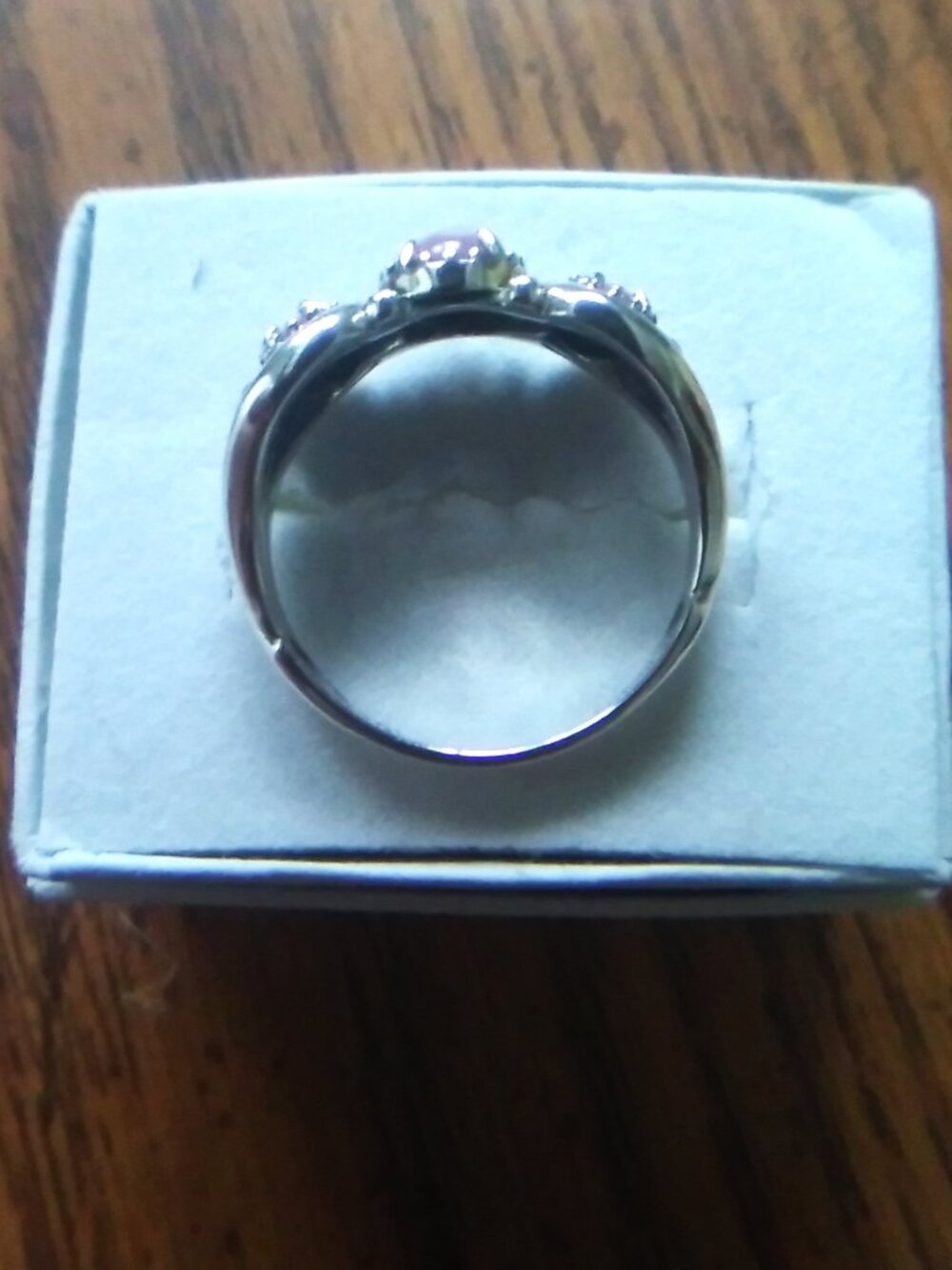American West Phosphosiderite Silver RIng - Picture 2 of 6